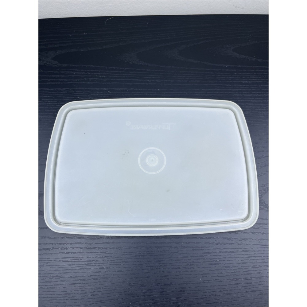 Vintage Tupperware 769-1 Rectangle Replacement Lid Cover Seal USA - Picture 2 of 7